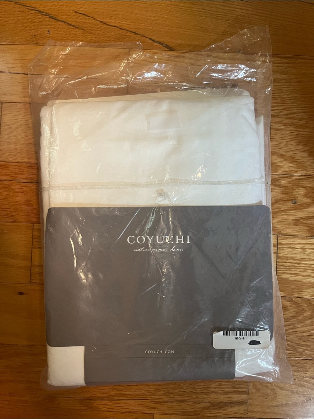 Coyuchi Full Fitted Sheet - White